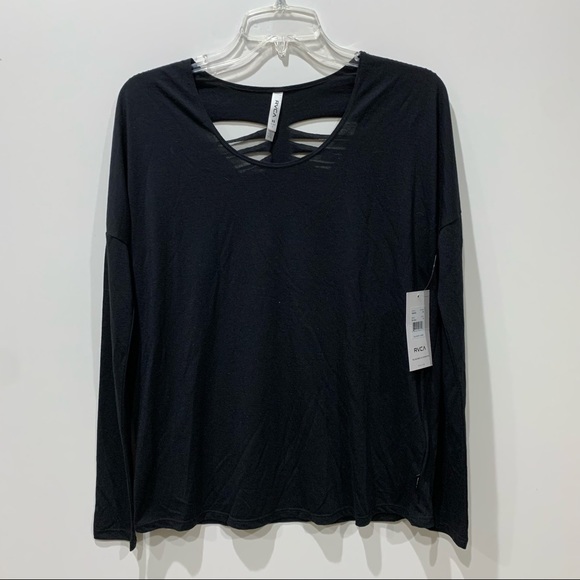 RVCA Once Again Top in Black - Picture 3 of 7